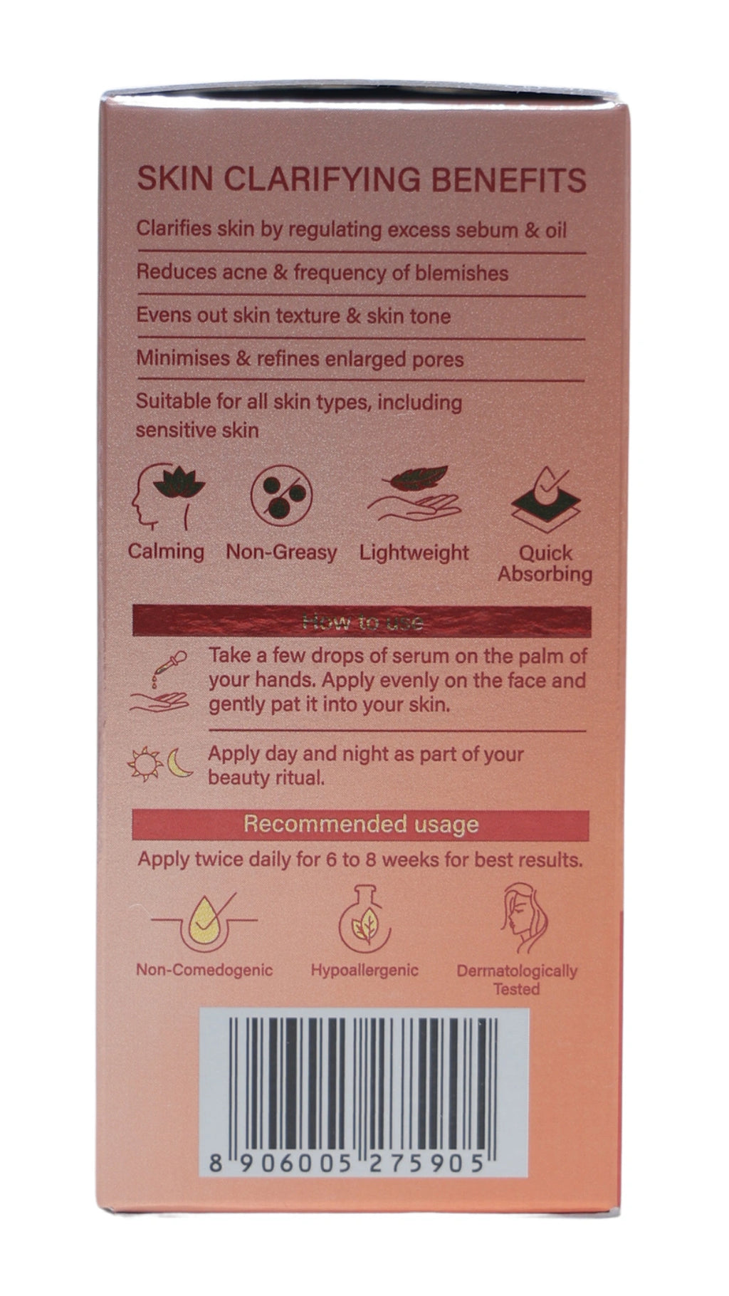 Biluma Clarifying Serum – Acne Control and Oil Balancing Formula