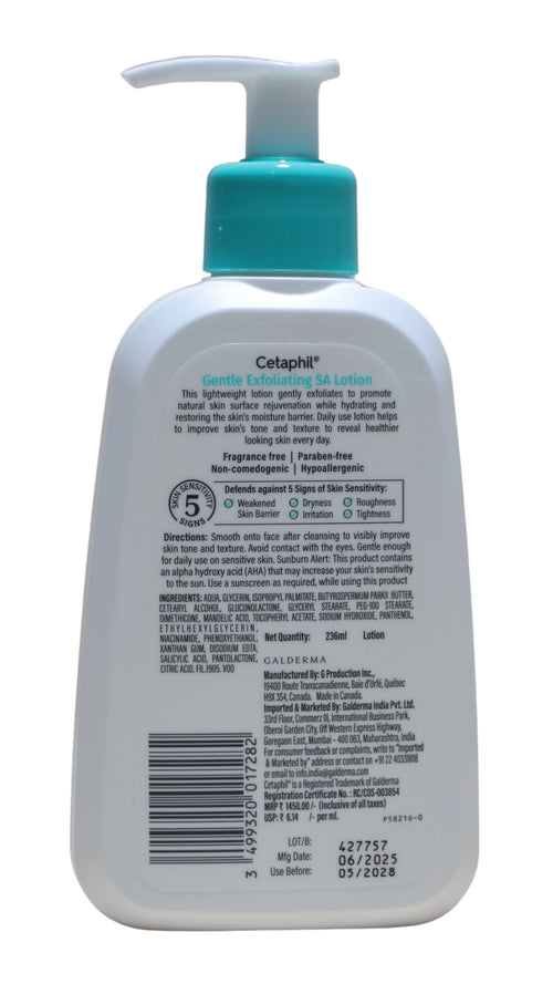 Cetaphil Gentle Exfoliating SA Lotion - Smooth, Clear & Hydrated Skin