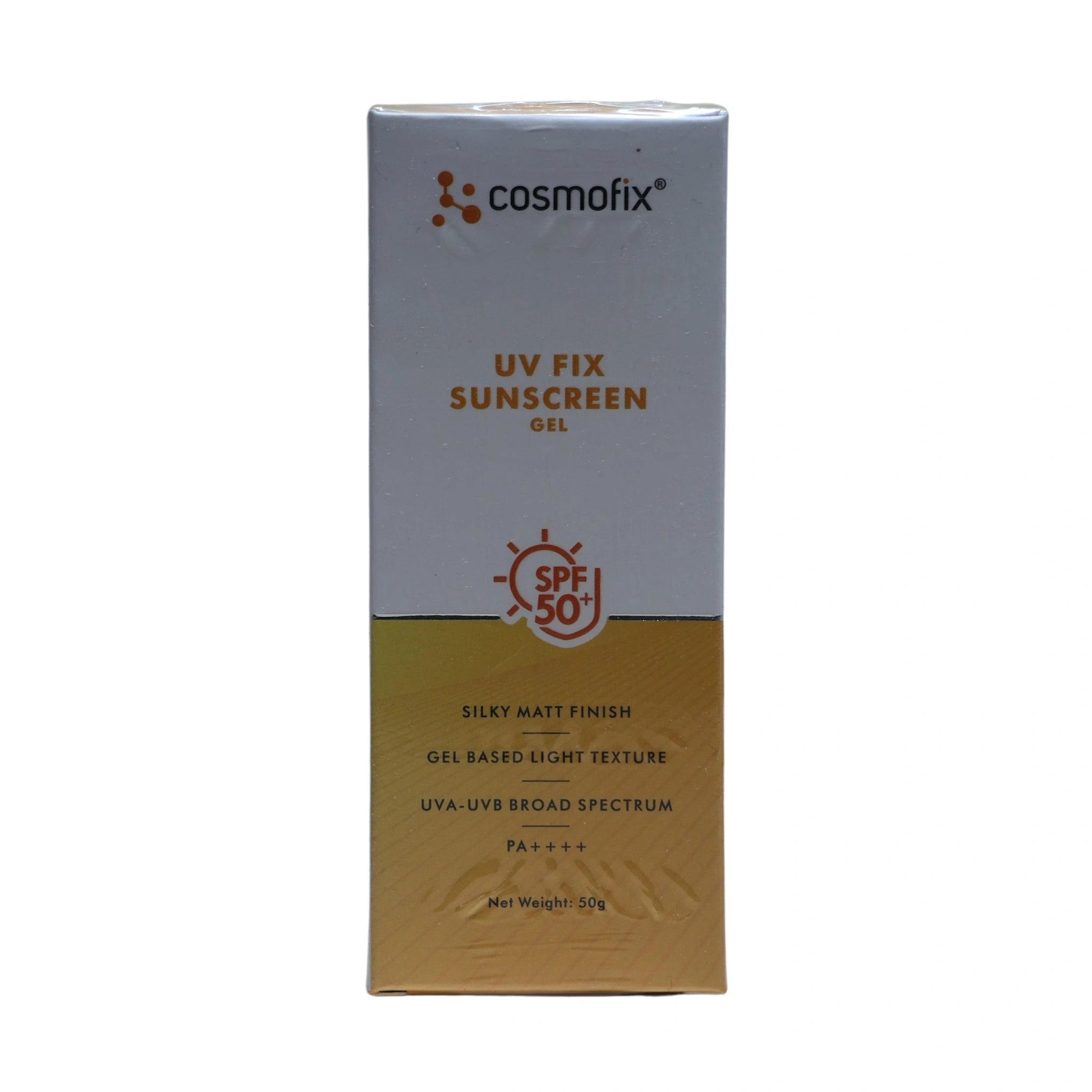 Cosmofix UV Fix Sunscreen Gel SPF 50+ PA++++ (50g)