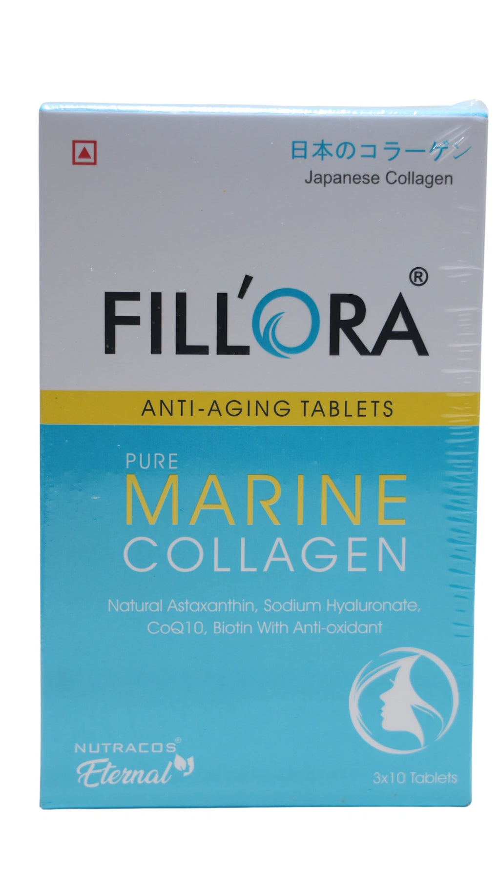 Fillora Anti-Aging Tablets – Pure Marine Collagen (30 Tablets)