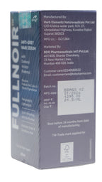 Fullnoir Anti Grey Hair Serum – Advanced Pigmentation and Hair Care (60 ml)