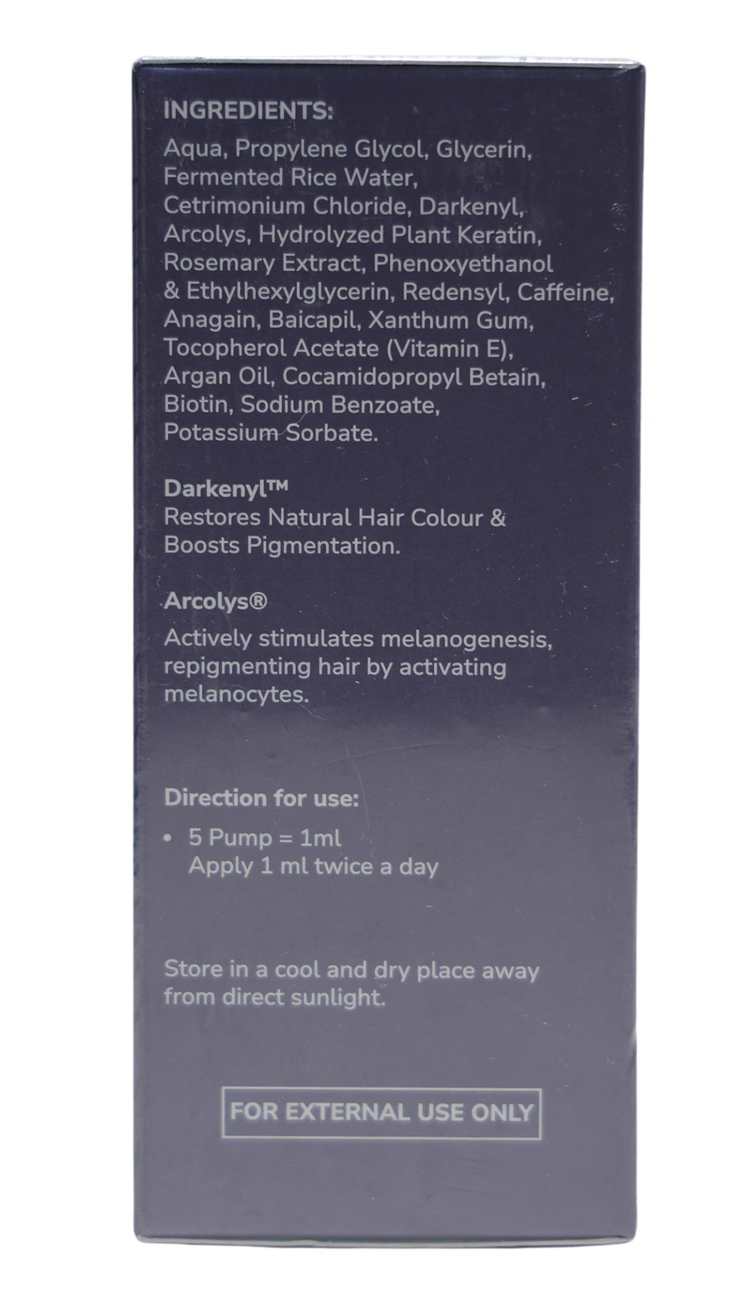 Fullnoir Anti Grey Hair Serum – Advanced Pigmentation and Hair Care (60 ml)