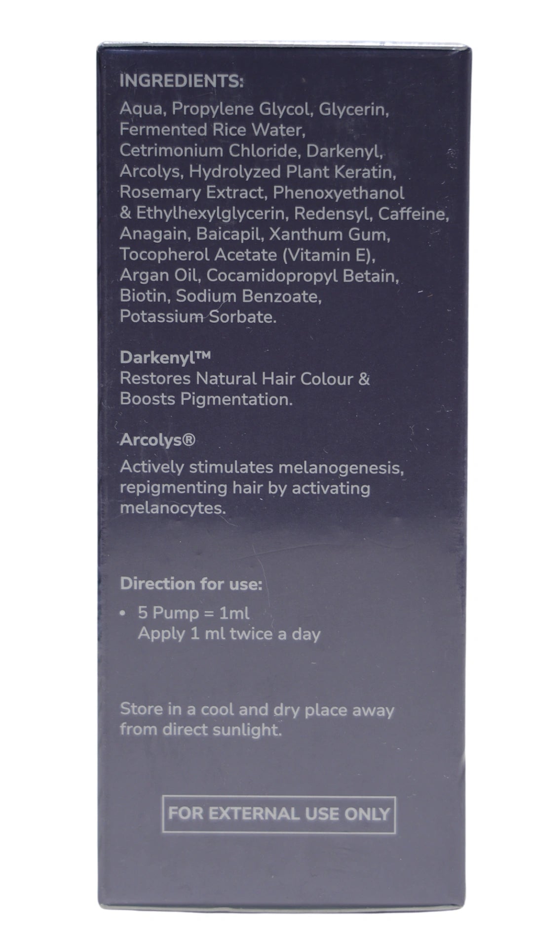 Fullnoir Anti Grey Hair Serum – Advanced Pigmentation and Hair Care (60 ml)