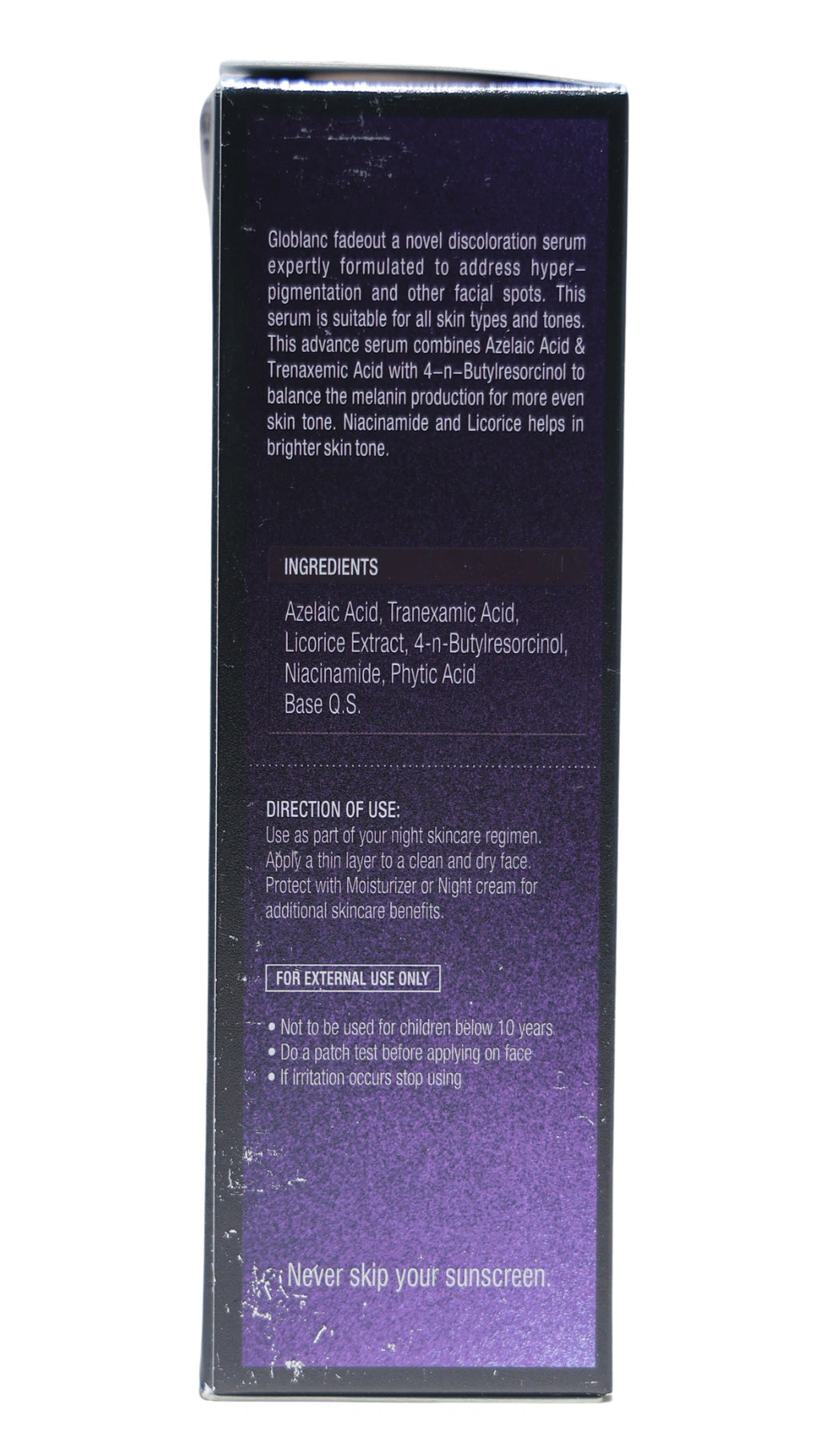Glo Blanc Fadeout Pigment Correcting Serum