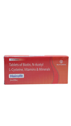 Hairofit Tablets – Biotin, N-Acetyl L-Cysteine, Vitamins and Minerals (30 Tablets)