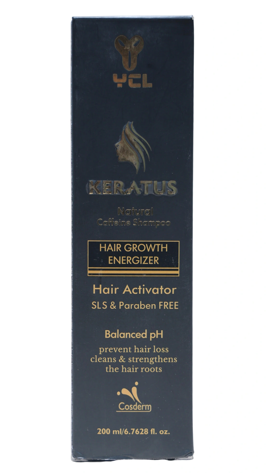 Keratus Natural Caffeine Shampoo – Hair Growth Energizer & Hair Fall Control