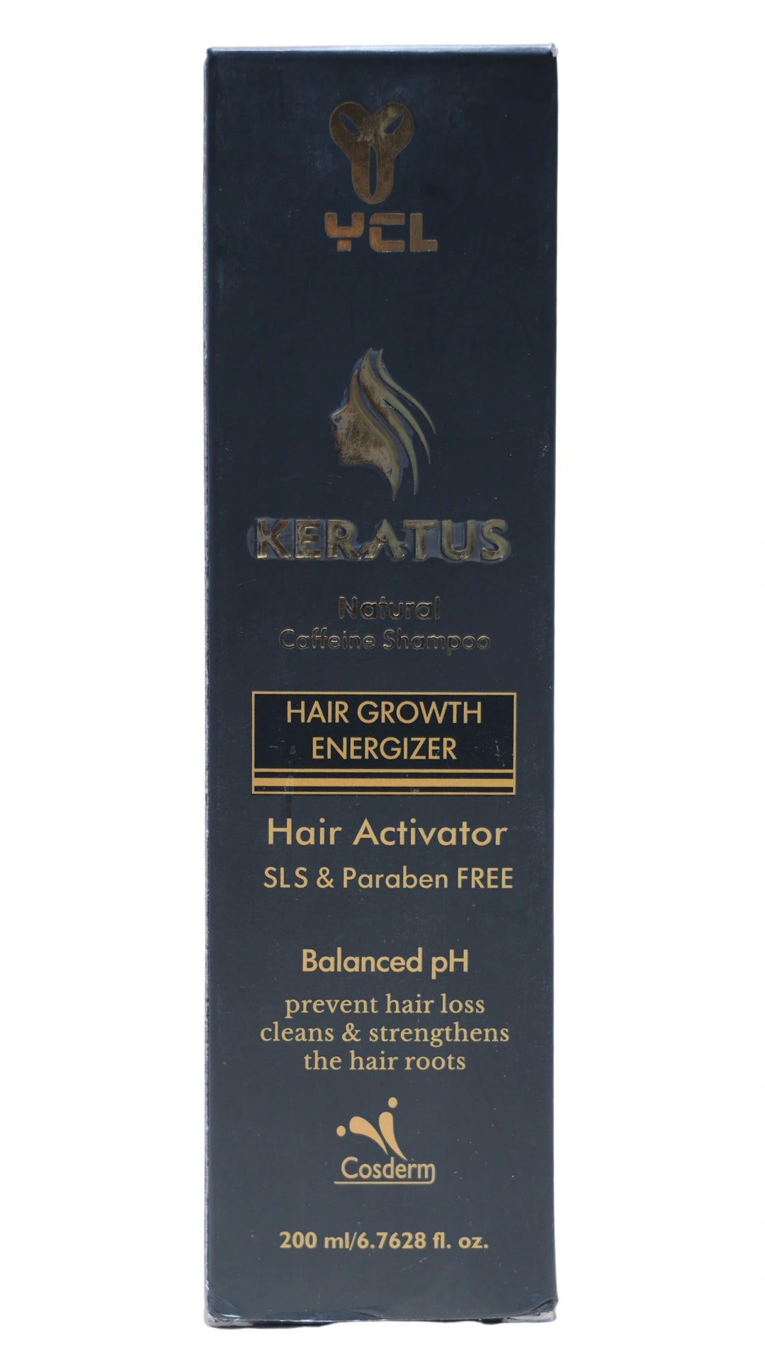 Keratus Natural Caffeine Shampoo – Hair Growth Energizer & Hair Fall Control