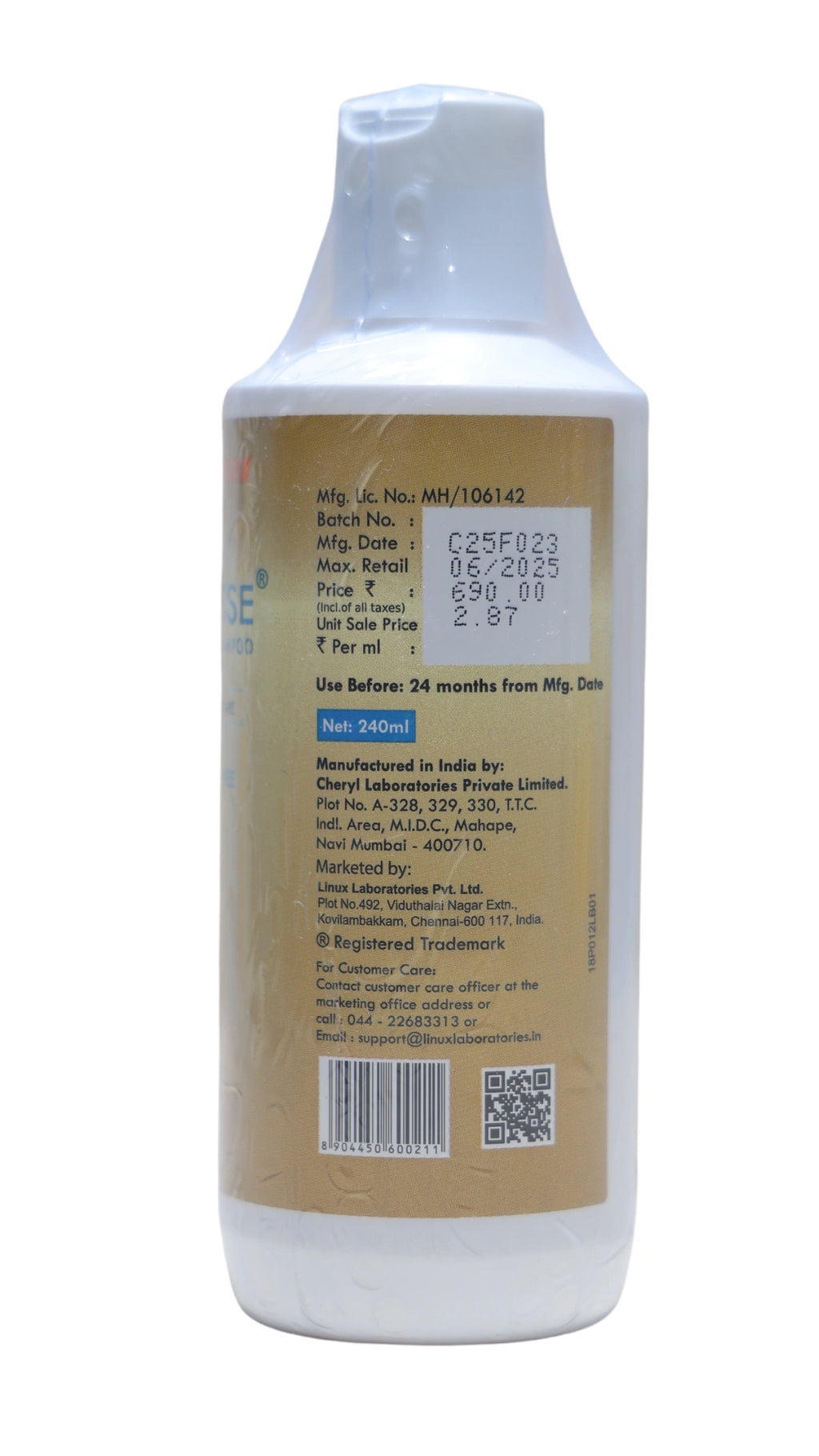 LA-MATISSE Repair & Rescue Shampoo (240 ml)