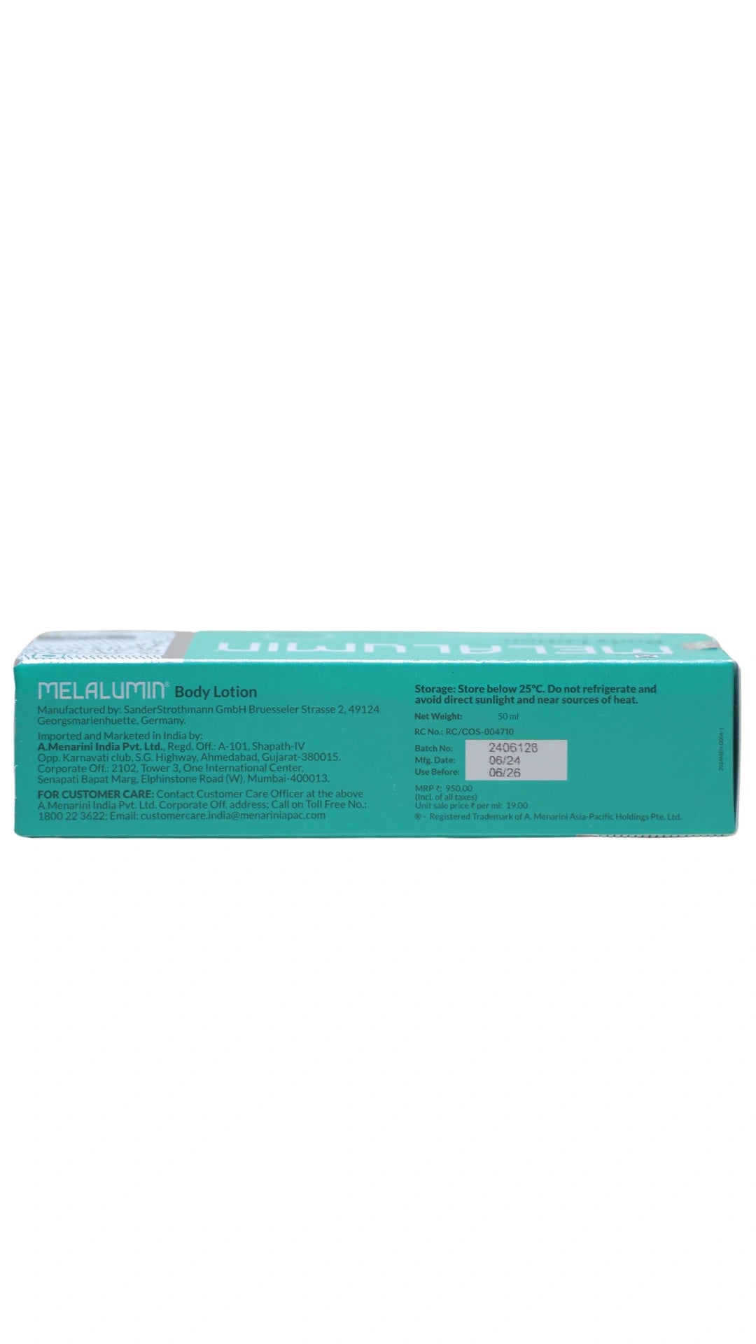 Melalumin Body Lotion – Brightening and Deep Moisturization