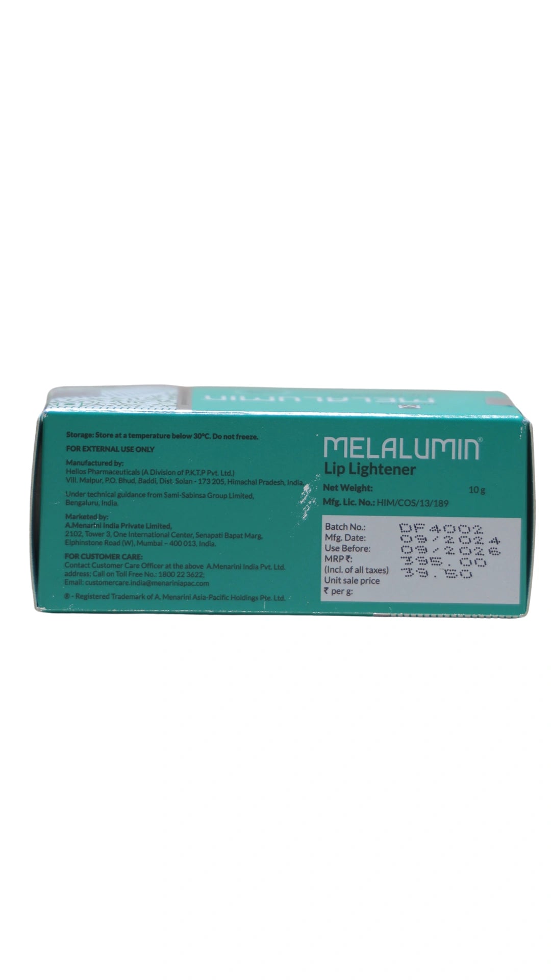 Melalumin Lip Lightener SPF 15 (10g)