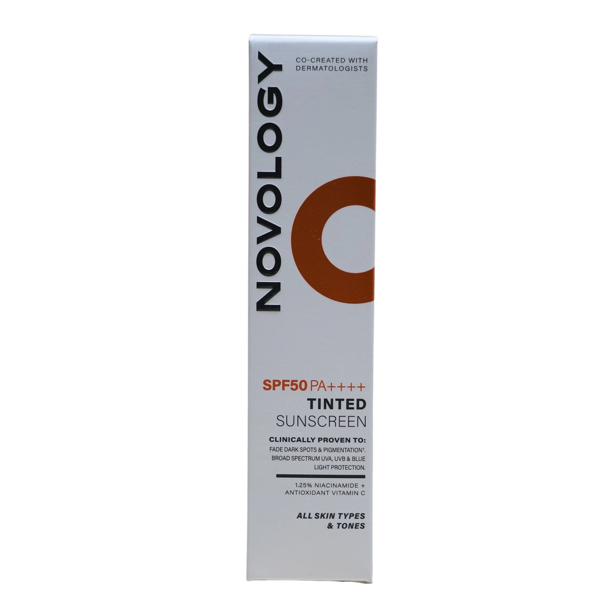 Novology SPF 50 PA++++ Tinted Sunscreen (50 g)