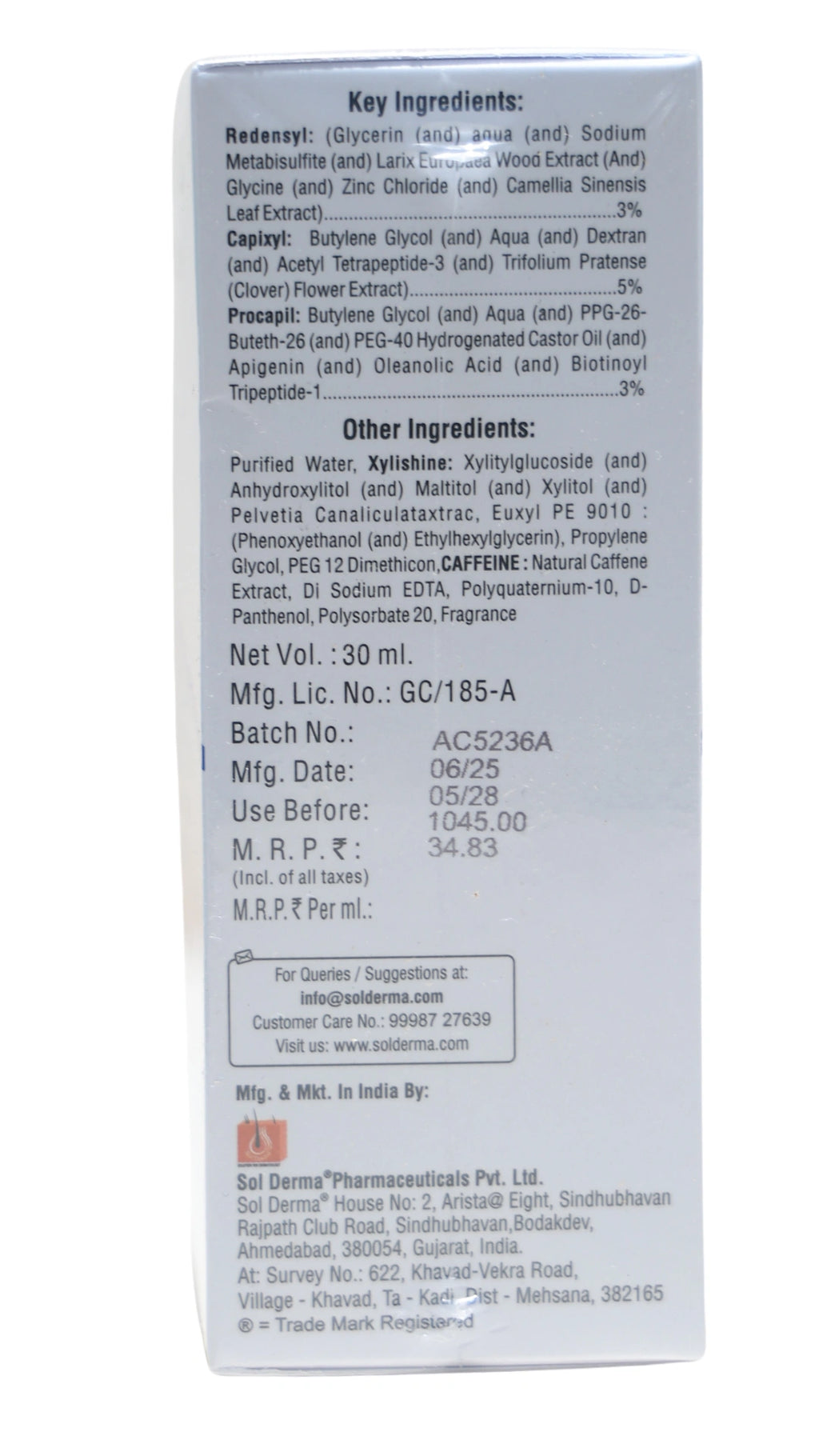 Pylodil HS Hair Growth Serum – Advanced Hair Regrowth & Anti-Hairfall Solution