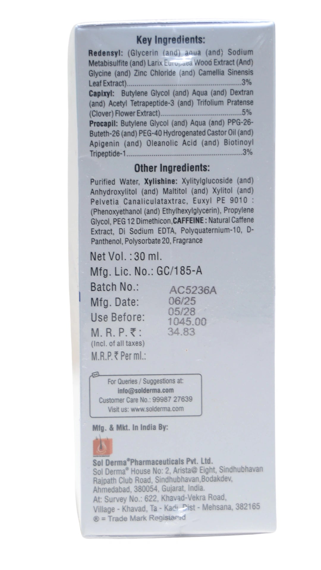 Pylodil HS Hair Growth Serum – Advanced Hair Regrowth & Anti-Hairfall Solution