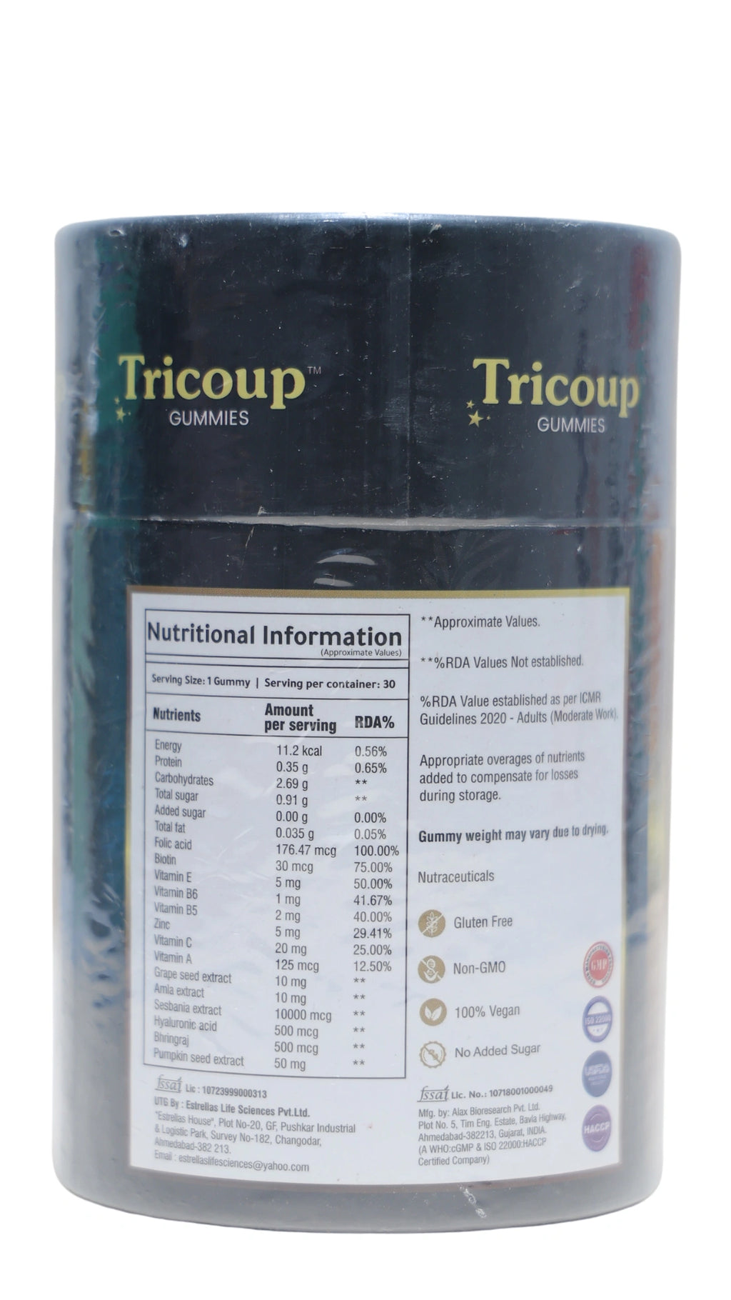 Tricoup Gummies – Hair Nutrition Supplement (30 Gummies)